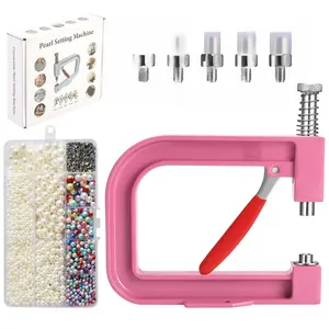 آلة ترصيع اللؤلؤ اليدوية عبر الحدود، أداة تثبيت اللؤلؤ، إكسسوارات مجوهرات يدوية الصنع مع صندوق ملون لتثبيت اللؤلؤ - Product Image 5