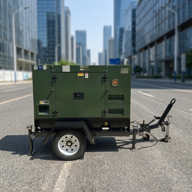 Trailer Type Super Silent 600kW 640kW 700kW 800KW Gongtai Diesel Generator with Auto Start ATS Remote Start Soundproof Canopy