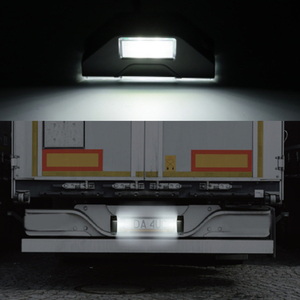 Led ece lumière <span class=keywords><strong>de</strong></span> <span class=keywords><strong>plaque</strong></span> d'immatriculation blanc étanche haute luminosité 10-30v pour <span class=keywords><strong>remorque</strong></span> à benne basculante camion robuste Rv bateaux <span class=keywords><strong>plaque</strong></span> d'immatriculation - Product Image 2