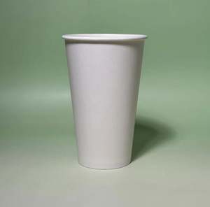Vasos de Papel Ecológicos, Biodegradables y Compostables de Pared Simple con Revestimiento de PLA, Aislamiento Térmico para Bebidas Calientes, Agua Mineral y Comida para Llevar - Product Image 6