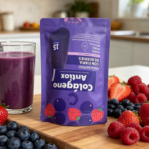 Printed Aluminum Foil Food Grade PE Zipper Pouch 1KG G Food Moisture Proof Mylar <b>Bags</b> for Gummies Candy Coffee Dog Treat - Product Image 4