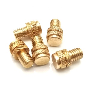 Đinh Tán Ren Có Khía Bằng Đồng Thau Kích Thước Tùy Chỉnh Cho Nhựa M5 Đinh Tán Chịu Nhiệt <span class=keywords><strong>Brass</strong></span> Insert Stud - Product Image 6