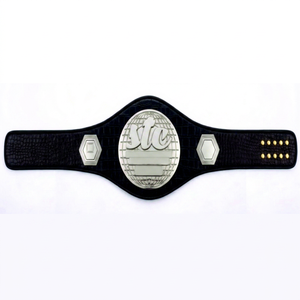 Wholesale Custom Wrestling Championship Belts Manufacturer For Heavy <b>Weight</b> Lifting with Pure Leather and Zinc Alloy Plates - Product Image 1