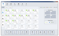 Console de répartition audio IP pour la radiomessagerie multi-sites et le contrôle par interphone dans les réseaux d'entreprise pour une communication unifiée