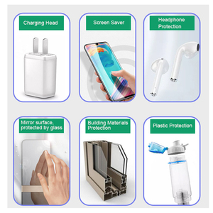 <span class=keywords><strong>Film</strong></span> de protection en PET bleu translucide rigide, facile à installer, résistant à l'humidité, sans résidus adhésifs, pour vitres de fenêtres - Product Image 2