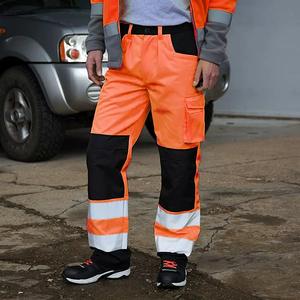 <strong>Waterproof</strong> <strong>Fluorescent</strong> Engineering <strong>Safety</strong> <strong>Pants</strong> with Customizable Logo Practical Pocket-Working <strong>Pant</strong> Features - Product Image 2