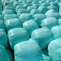 Film d'emballage pour ensilage vert haute résistance, film plastique agricole haute performance pour le stockage de balles de foin et d'aliments pour bétail