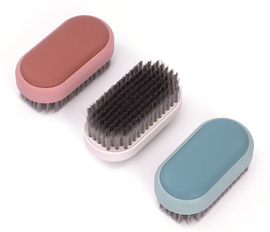 Wholesale Plastic <b>Scrub</b> <b>Brush</b> for Household Laundry and Shoe Cleaning Non-Slip Steel Handle Eco-Friendly Nylon Bristles Quality - Product Image 4