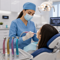 Harga Pabrik Kualitas Tinggi PA-NA-MAX TYPE Dental Handpiece Semprotan Air Tunggal 2/4 Lubang Sistem Kepala Pembersih Anti-Sedot