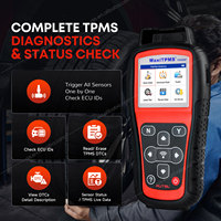Herramienta de Programación de Válvulas TPMS Autel MaxiTPMS TS508WF, Escáner OBD2 Autel, Control de Presión de Neumáticos de Automóviles, Neumáticos de Camiones, Autel TS508