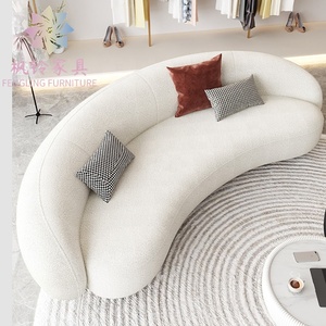 Sofá reclinable de cuero, mueble moderno de tela, económico, de buena calidad, SF006 - Product Image 6