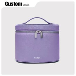 Bolsa Organizadora de Maquillaje de Poliéster Impermeable, Personalizada, de Gran Capacidad, con Cierre, para Cosméticos, Artículos de Aseo y Viaje - Product Image 4