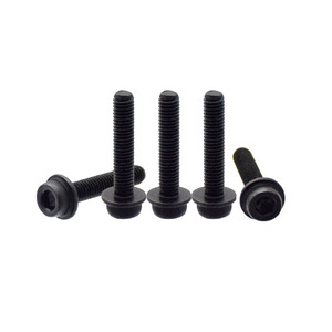 Tornillo de Brida Dentada con Cabeza Hexagonal DIN251 Grado <span class=keywords><strong>8.8</strong></span> 12.9, Acero al Carbono con Óxido Negro, Tornillo de Cabeza Hexagonal con Brida Dentada - Product Image 5