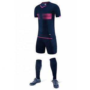 Wholesale Soccer Uniform Custom Team Soccer Jerseys 100% Polyester Football Shirt - Product Image 4