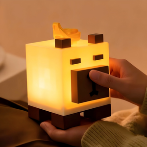 Lámpara de Noche de Bloques de Construcción de Capibara, Lámpara <span class=keywords><strong>Minecraft</strong></span>, Luz Nocturna de Ambiente Interior, Regalo Creativo de Cumpleaños para Niños - Product Image 4