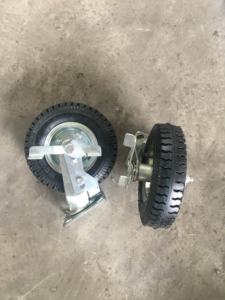 Castelo de borracha giratório, 8 polegadas, 10 polegadas, <span class=keywords><strong>12</strong></span> polegadas, com freio - Product Image 2