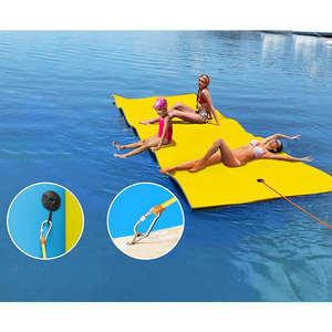 Oem Giao hàng nhanh nổi Pad 3 lớp dày bọt <span class=keywords><strong>Float</strong></span> Mat Hồ bơi hồ - Product Image 2