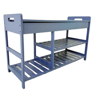 <b>Shoe</b> <b>Rack</b> Multi Layer <b>Storage</b> For Dormitory Entrance Balcony Solid Color Design - Product Image 2
