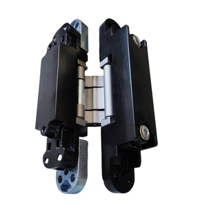 Chaude Moderne 3D Noir 180 Degrés Réglable <span class=keywords><strong>Porte</strong></span> En Bois <span class=keywords><strong>Placard</strong></span> Dissimulé <span class=keywords><strong>Invisible</strong></span> <span class=keywords><strong>Charnière</strong></span> 40 60kg 80kg 100kg Heavy Duty En Alliage De Zinc - Product Image 6