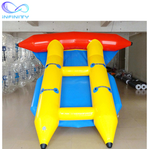 S water inflatable sports toys remorquable aquatic fish fly sports Inflatable Banana Boat - Product Image 3