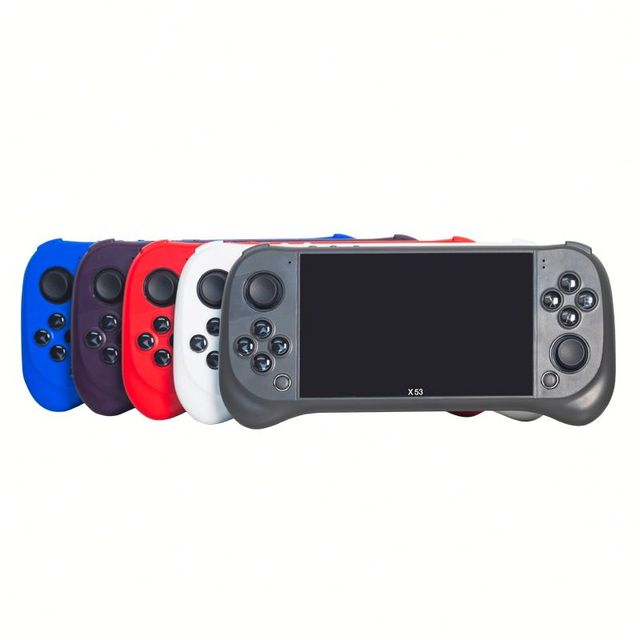 X53 Handheld Game Console HD 5.1 Inch Screen Color Display 7000+ Games Retro Music Video Watch Video Read E-books Portable