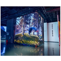 Pantalla LED 3D Unilumin Ultra HD sin Gafas, P1.25/P1.56, Video Wall Curvo con Clasificación IP65, Soporte Gráfico y SDK, para Exteriores y Aeropuertos