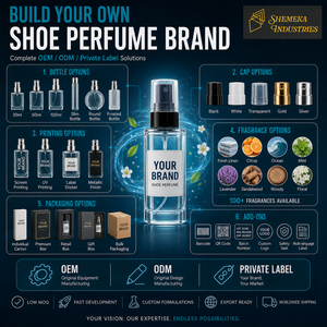 Spray Désodorisant pour Chaussures – Fabrication en Contrat avec Parfum Personnalisé pour Chaussures, Production de Senteurs sur Mesure, Marque Privée, Emballage - Product Image 1