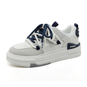 Zapatos de Mujer Hechos en China, Tendencia de Moda 2024, Zapatos Deportivos Casuales Transpirables, Zapatos Planos Blancos - Product Image 3