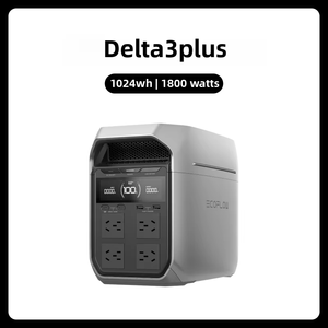 Estación de Energía Portátil 3 Plus de 1800w, Generador Solar, Estación de Carga para Camping y Respaldo Doméstico, 3 Plus Powe - Product Image 2