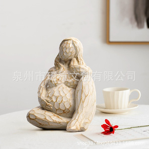 Ensemble de figurines de grossesse en résine, décoration artistique pour la maison, pour le salon, la chambre à coucher, la table - Product Image 4