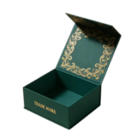 Caja de Regalo y Embalaje para Manualidades, Personalizada, Premium, de Lujo, con Materiales Reciclados, Cierre Magnético y Logotipo