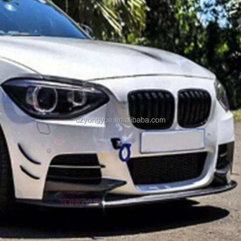 Spoiler anteriore paraurti anteriore labbro anteriore stile MP per BMW serie 1 F20 2011-2014 2015-2018