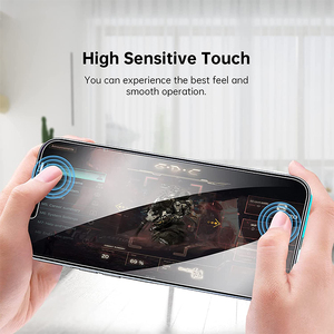 Protezione degli occhi in vetro temperato 9h per <span class=keywords><strong>iPhone</strong></span> <span class=keywords><strong>11</strong></span> 12 13 14 proteggi schermo blu anti luce - Product Image 4