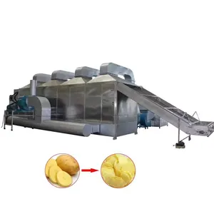 Prix usine de haute qualité Bell Pepper Tranches Déshydrateur Entièrement automatique Chips de pommes de terre Sèche Machine à vendre