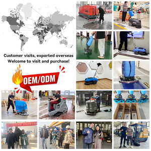 Máquina Fregadora <span class=keywords><strong>de</strong></span> Pisos Eléctrica Inalámbrica Compacta Industrial <span class=keywords><strong>de</strong></span> 30 Pulgadas para Uso Residencial - Product Image 4