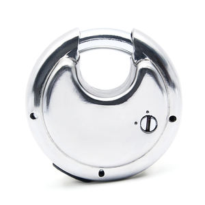 जस्ता मिश्र धातु टिकाऊ एंटी-चोरी पैडलॉक 70 मिमी सेल्फ स्टोरेज चार अंकों के संयोजन राउंड डिस्क - Product Image 6