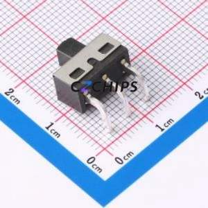 HX SS12D10G5-WJ Slide Switch Through hole-3P,6.7x12.7mm Switch Single Pole Double Throw Rectangle Pin Header PC Pin 12.7mm - Product Image 2