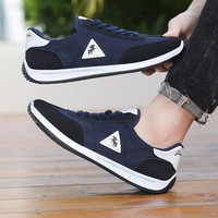 Nouvelles chaussures de sport légères en toile pour hommes, à lacets, semelle intermédiaire antidérapante, course en plein air, couleur personnalisée, haute qualité, toutes saisons