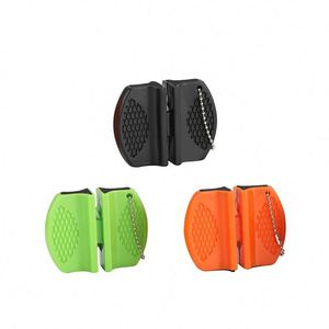 Aiguiseur de couteau portable mini pour fruits, design papillon, outil d'affûtage de couteau portable pour l'extérieur - Product Image 1