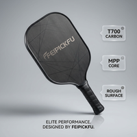 Fabricant professionnel de raquettes de pickleball avec noyau en micro-mousse MPP, développement de moules indépendants, logo personnalisé, pagaie de pickleball
