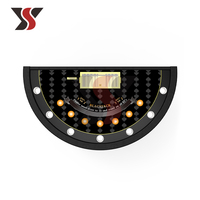 Table de Blackjack Moderne de Luxe Personnalisée YS avec Design à Jambes en H pour les Jeux de Casino et le Divertissement de Poker