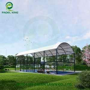 ผ้าคลุมสนามแพเดิลคุณภาพสูง กันน้ำ 850 กรัม ผลิตจากผ้า PVC สำหรับสนามแพเดิล พร้อมความสูงด้านข้าง 6 เมตร หรือ 8 เมตร - Product Image 5