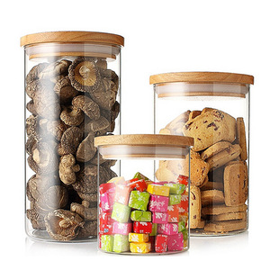 Storage Containers Glass Wholesale Canister Grain Storage Bottle Kitchen Airtight Food Storage Containers With Lids Glass Food Storage Containers