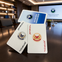 Cartes à Jouer Personnalisées Premium pour l'Éducation Familiale à la Santé et la Sensibilisation Anti-Drogue, en Papier Professionnel à Noyau Violet, Boîte en Papier Durable