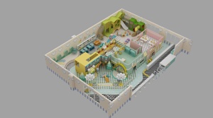 Parque Infantil Interior Popular, Parque Infantil Interior Comercial Personalizado con Temática Espacial, Equipo de Juego Infantil Interior en Venta - Product Image 4