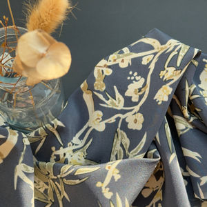 100% soie tissu haute qualité best-seller prix de gros 100% soie <span class=keywords><strong>Cdc</strong></span> crêpe numérique imprimé jupe pour femmes - Product Image 4