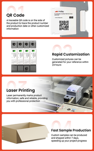 Mday t2 mln40 2p 20ka 40 2p 20ka pd के लिए बिजली और सौर प्रणाली सुरक्षा इलेक्ट्रॉनिक उपकरण वृद्धि प्लग - Product Image 6