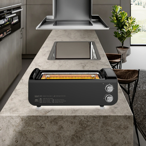 Carcasa <span class=keywords><strong>de</strong></span> plástico eléctrica para interiores <span class=keywords><strong>de</strong></span> estilo coreano, horno <span class=keywords><strong>de</strong></span> barbacoa sin humo con función <span class=keywords><strong>de</strong></span> horneado <span class=keywords><strong>de</strong></span> parrilla para fotografía <span class=keywords><strong>de</strong></span> Kebab doméstico - Product Image 3