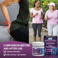 Crème pour la sciatique 20g, pour les douleurs du nerf sciatique, les douleurs lombaires, les douleurs musculaires et articulaires, et pommade analgésique