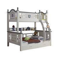 Nouveauté : Lit superposé pour enfants avec tiroirs de rangement, mobilier de chambre pour garçons et filles